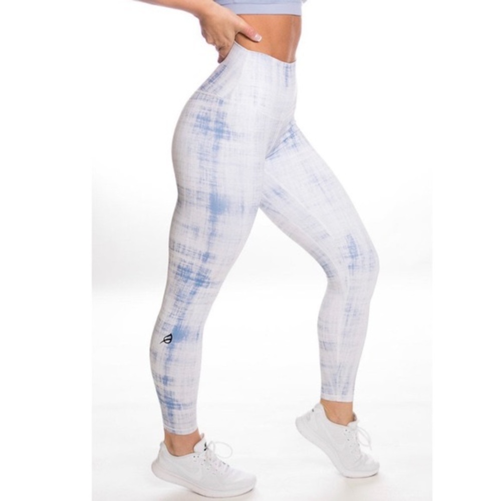 P'tula Strokes of Blue Leggings